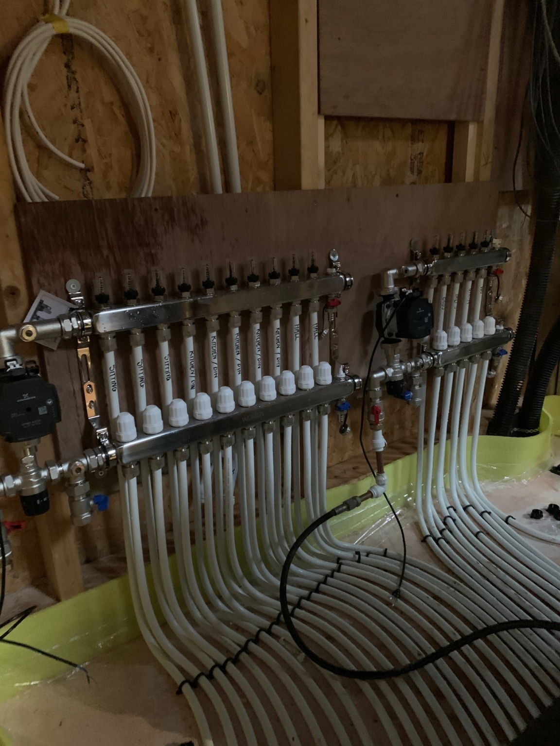 Underfloor Heating, Kent Sidcup Plumber Cloverleaf Plumbing and